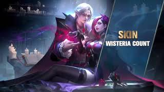 cecillion wisteria count skin Mobile Legends Moving Wallpaper / Mobile legends Live Wallpaper