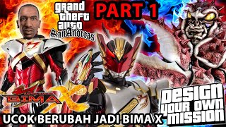UCOK CHANGES INTO BIMA X!!! (PART 1) - GTA BIMA X INDONESIA