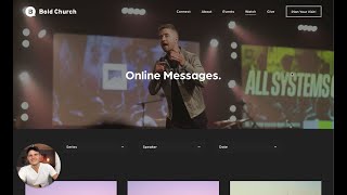 How to Create a Church Sermon Page in Squarespace