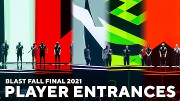 CS:GO LANS ARE BACK! 🙌 | BLAST Fall Final Player Entrances #1