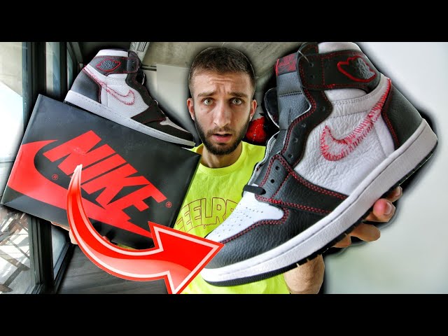 WEIRDEST JORDAN RELEASE AIR JORDAN 1 DEFIANT NO MISSING SWOOSH