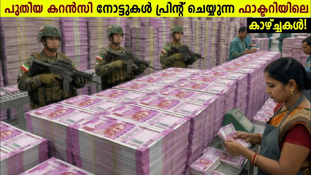ഇന്ത്യൻ കറൻസി അച്ചടിക്കുന്ന ഫാക്ടറിയിലെ കാഴ്ച്ചകൾ!😱💸How Indian Government Make Money? Storify  