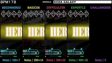 DDR / SODA GALAXY - SINGLE (DanceDanceRevolution A20)