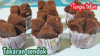 Gak pake ribet️Hanya di aduk2 saja‼️RESEP BOLU KUKUS COKLAT MEKAR‼️Tanpa telur....