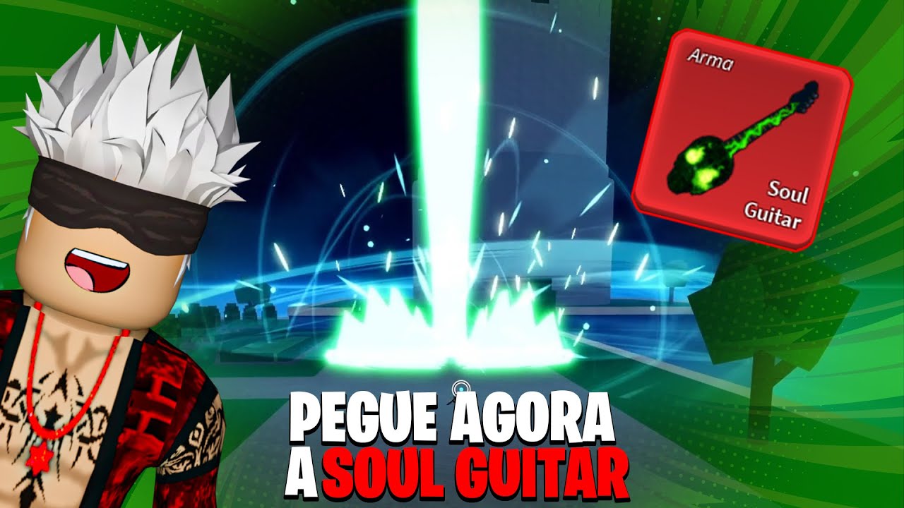 PEGANDO A SOUL GUITAR NO BLOX FRUITS #souzones #roblox #bloxfruits