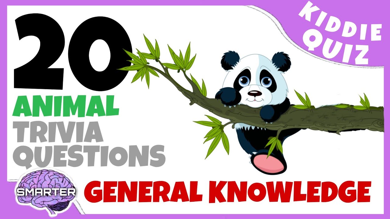 Trivia Questions Animals With Answers Kiddie Quiz Module Part 2 Fun Ways To Learn Youtube