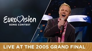 Jakob Sveistrup - Talking To You (Denmark) Live - Eurovision Song Contest 2005
