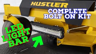Hustler Raptor XD Light Bar Kit Installation - Hustler Mower Light Kit