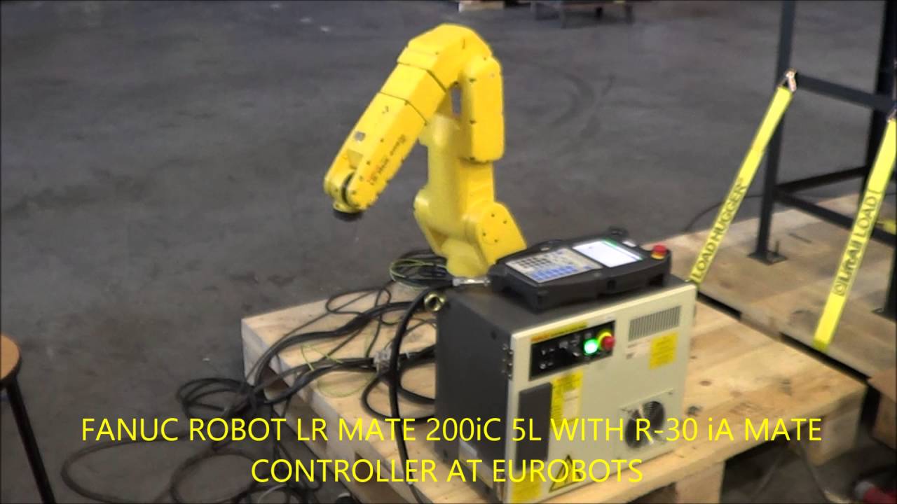 Fanuc Robot Lr Mate 0ic 5l With R 30 Ia Mate Controller At Eurobots Youtube Fanuc Robot Lr Mate 0ic 5l With R 30 Ia Mate Controller At Eurobots Youtube