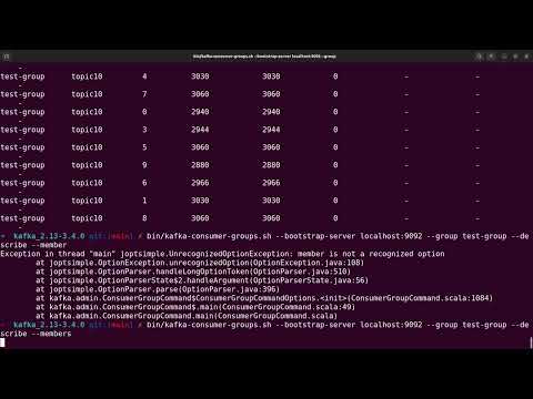 Apache Kafka - Terefas básicas admin, Troubleshooting e Logs (Parte 2)