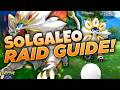 HOW TO BEAT SOLGALEO RAIDS in Pokémon GO!! Best Counters and Strategies!