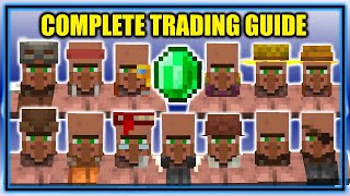 Complete Guide to Villager Trading! Best Trades! | Easy Minecraft Villager Guide