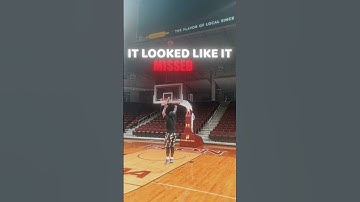 Is This The Cleanest Swish? 😱 #baskteball #swish  #wholesome