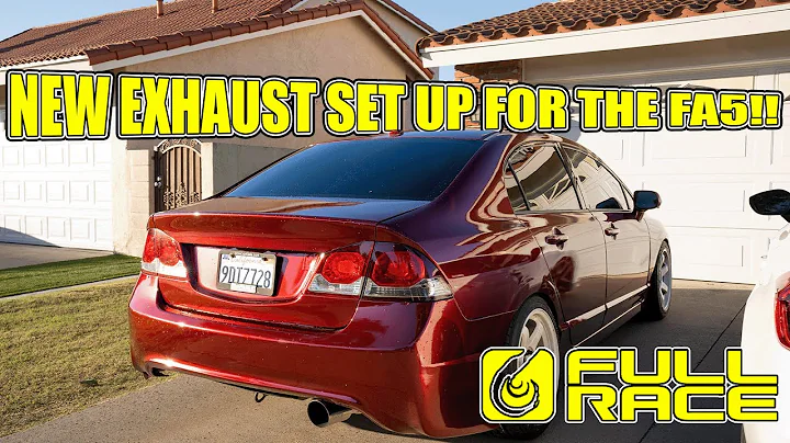 8th Gen Civic Si Gets A Full Race Exhaust!! *Aggressive Sounding Exhaust*