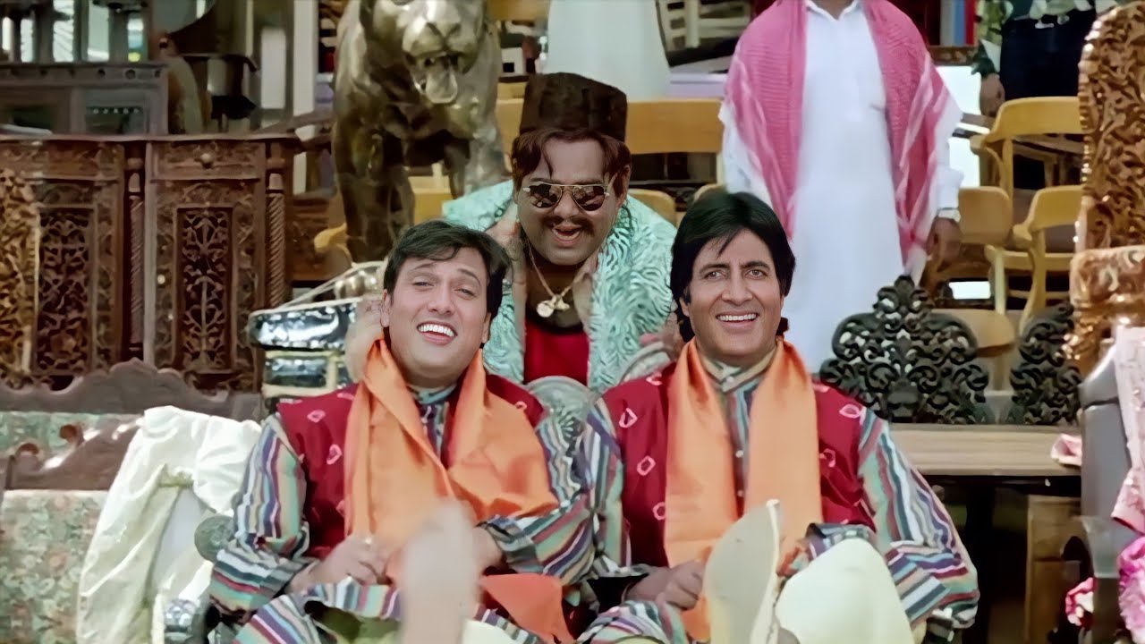 Bade Miya To Bade Miya  Amitabh Bachchan  Govinda  Udit Narayan  Sudesh Bhosle  90s Hit Song