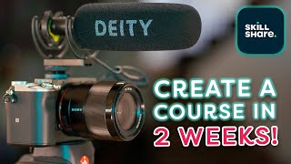 How I Created a Class for Skillshare in 2 Weeks! screenshot 4
