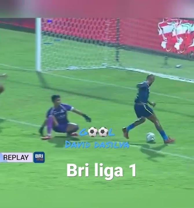 Gool David da silva Bri liga 1 Madura united fc vs Persib #briliga1#shorts