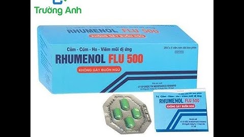 Rhumenol flu 500 nk là thuốc gì