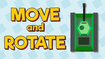 Simple Way To Move And Rotate Tank Or Other Game Object In 2D Top Down Game Made With Unity Software
