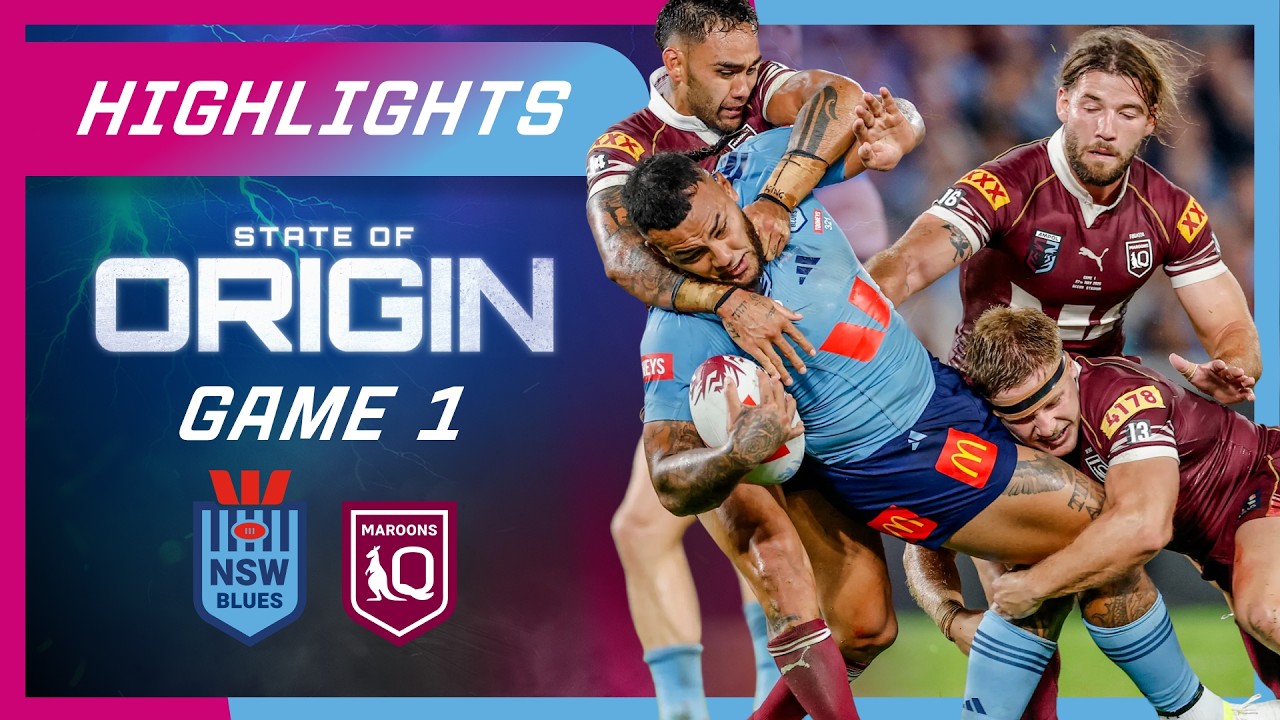 2026 State of Origin Highlights: NSW v QLD - Game 1 | NRL on Nine