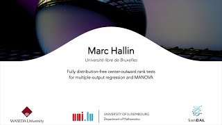 Luxembourg-Waseda 2023 - Marc Hallin