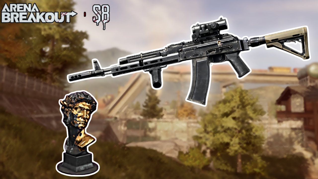 AK74N but using BS ammo in Farm Forbidden | Arena Breakout