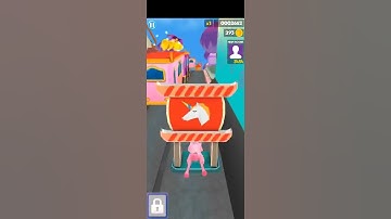 unicorn run game gameplay Android iOS walkthrough #short #gaming (2)