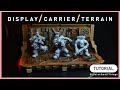 3 in 1 ork display casecarrierterrain  how to paint