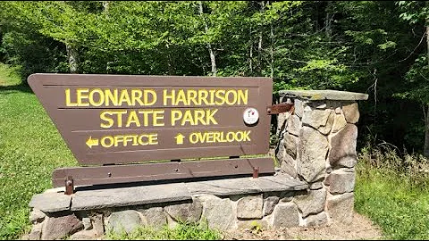 Walk through of Leonard Harrison State Park, The G...