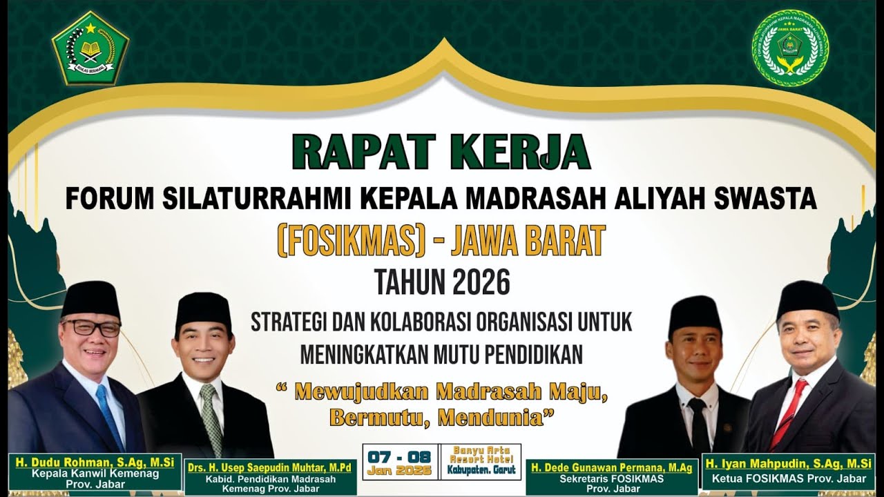 [FOSIKMAS] - JAWA BARAT TAHUN 2026 | By MULTIMEDIA MA AL MUSADDADIYAH GARUT