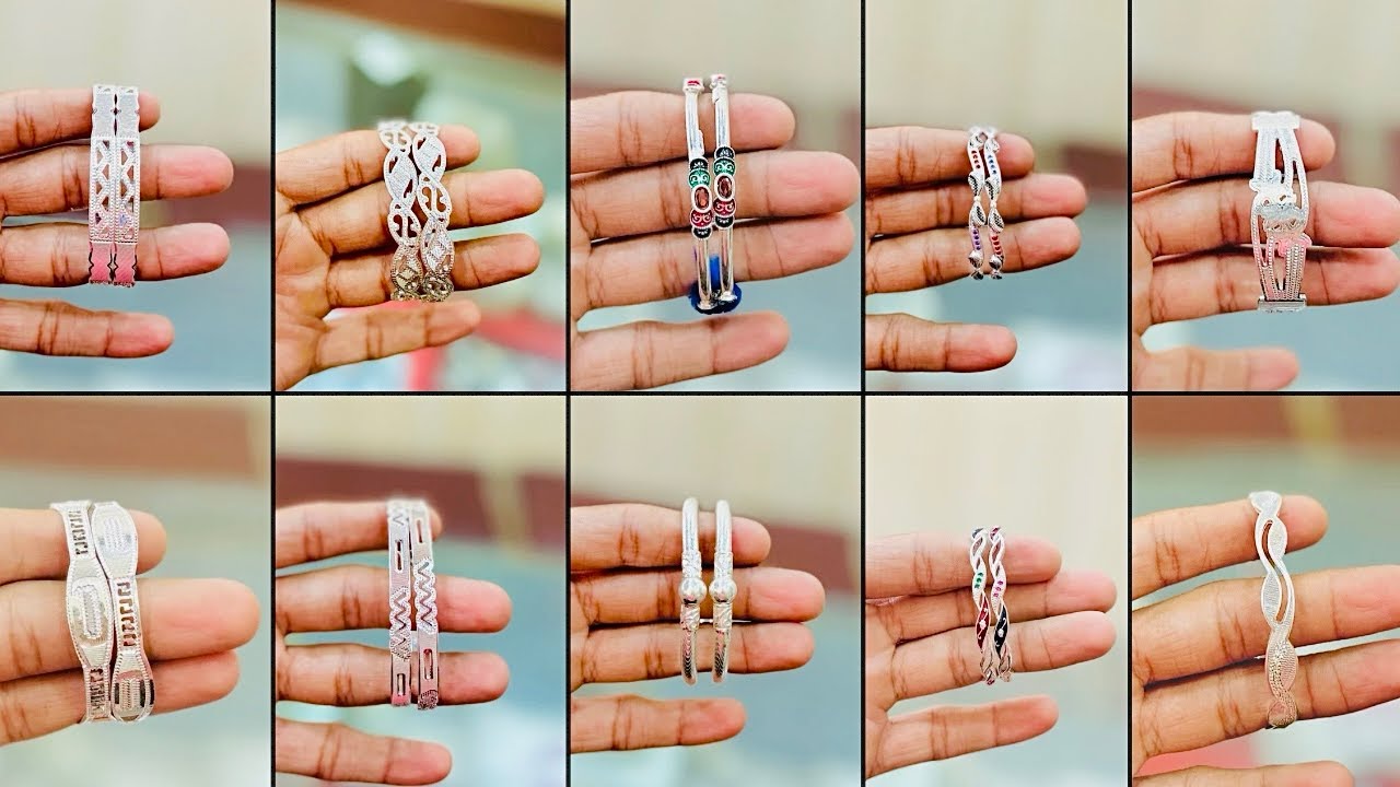 Discover Trending 92.5 Silver Bangles Design 2025 | Verma Family 2.0