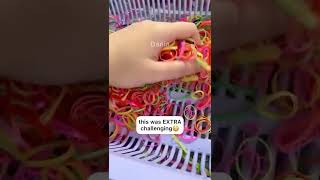 I tried to build a skateboard with 1000 ✨LOOM BANDS✨😳 | DANIA (#Shorts)
