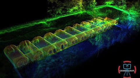 Point cloud from TRION S1 mobile LiDAR SLAM scanner
