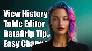 DataGrip: How to View History of Changes in Table Editor Easily