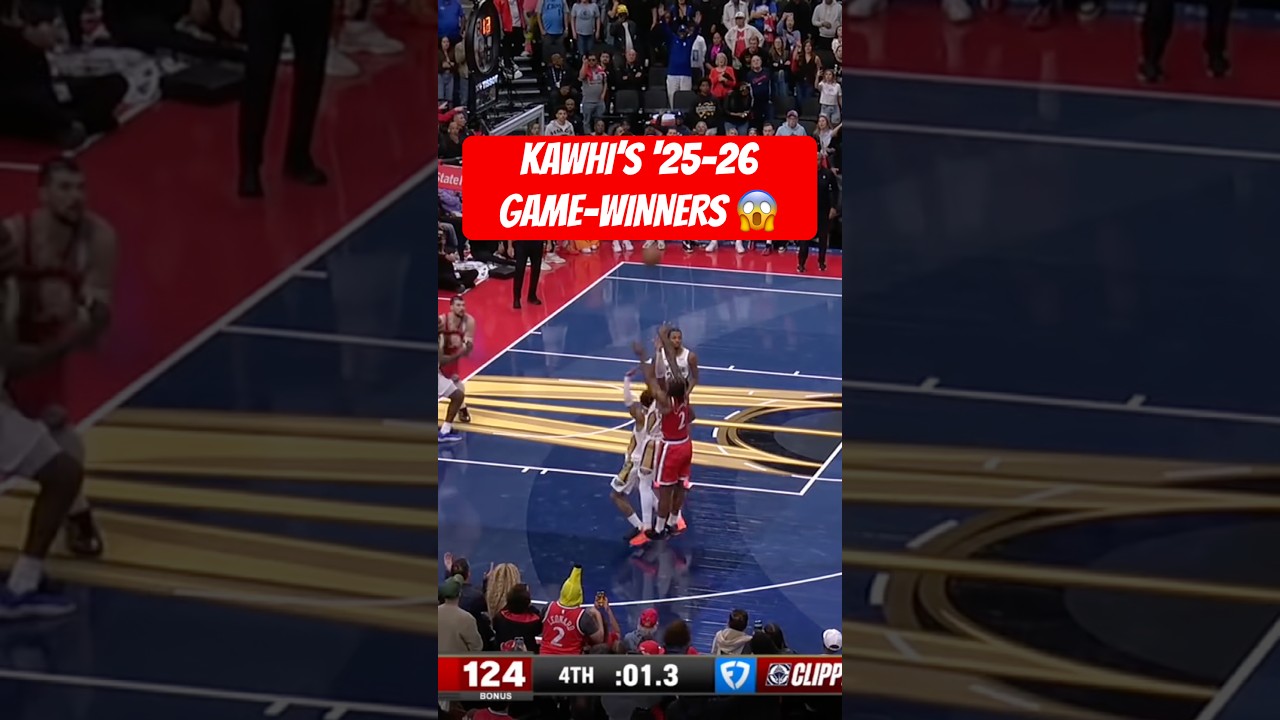 Kawhi’s game-winners from the season 🎥🖐🏾 #shorts
