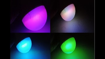 How to make A Multi color Led Bulb At Home || Make diwali decoration multi color lights....