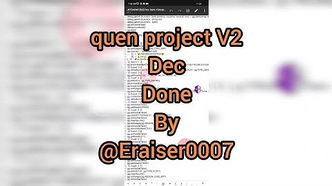 QUEN PROJECT V2 ENCRYPTION REMOVING BLOCKERS WITH LASM | TUTORIAL 77 |DEC BY@rakesh9202