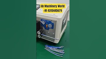 Single Core Wire Cutting and Stripping Machine///Contact-+91-9315445679/91-7566878415