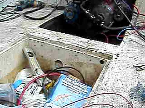 volvo penta boat rebuild alternator check.AVI - YouTube