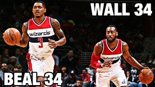 John Wall \& Bradley Beal Drop 34 a Piece | 11.19.16