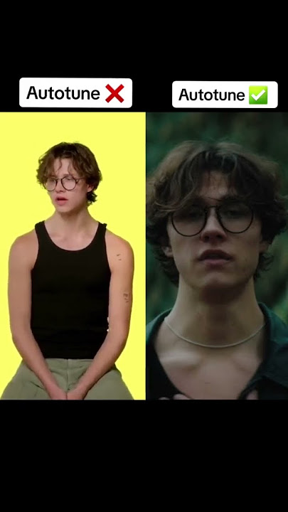 Autotune vs no autotune DAYLIGHT ( David Kushner ) #short #music #song