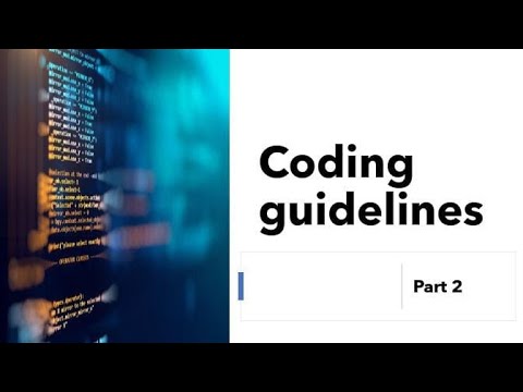 CODING GUIDELINES WITH PRACTICE QUESTIONS & ANSWERS - YouTube