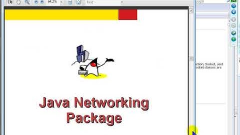JAVA networking - java tutorial video 19