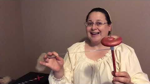 Drop Spindle Lesson 1 - Woven Magic
