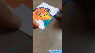 Pintando con Marcadores a "Nick"