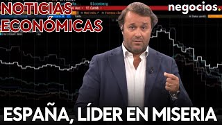 NOTICIAS ECONÓMICAS | España, líder en misera en la eurozona; burbuja verde; movimiento del inversor