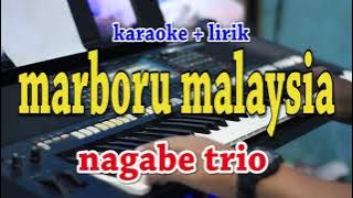 MARBORU MALAYSIA [KARAOKE] NAGABE TRIO