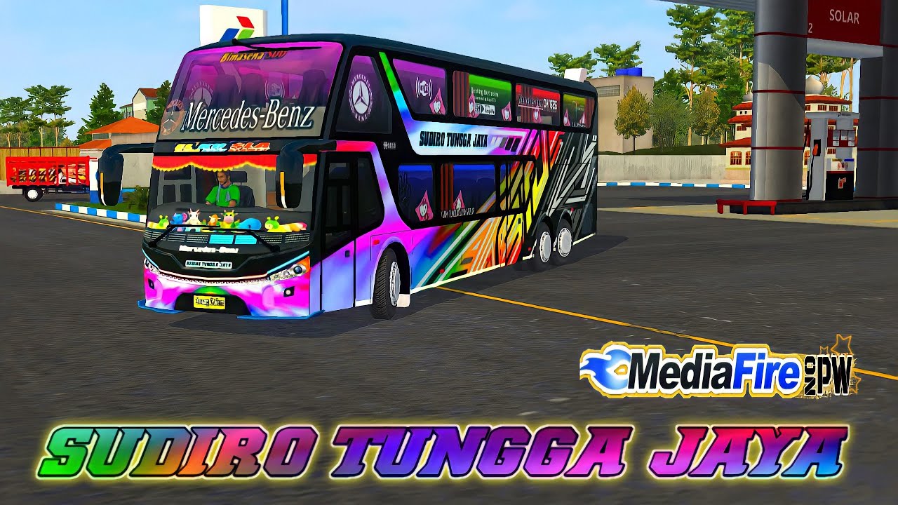 Bimasena Sdd Livery Bussid Double Decker Doraemon / Livery ...