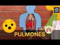 PULMONES CASEROS CON GLOBOS Y UNA BOTELLA