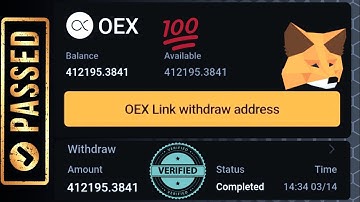 How to link OEX to Metamask wallet